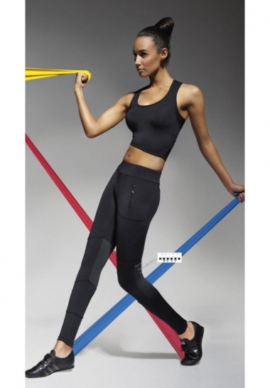 Yoga-Hosen Bas Bleu Legging sports Trinity
