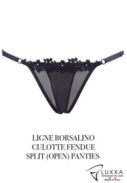 CULOTTE FENDUE DOS PLISSE