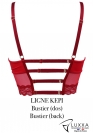 Luxxa BUSTIER MIT VOLLEN CUPS UND STRASS 5
