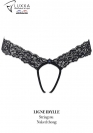 Luxxa BLAUER STRASS-STRING 4