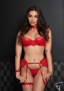 Luxxa Strumpfhalter mit Schleier 6